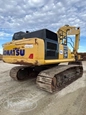 Back of used Komatsu Excavator